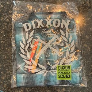 NWT. Dixxon. Plaid Pensacola. Youth size Small.